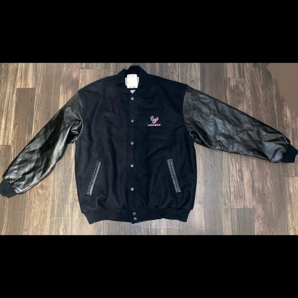Lee Other - Vtg Lee Sport NFL Texans Bomber Varsity Coat Jacket